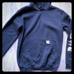 Carhartt hoodie- black- men’s S